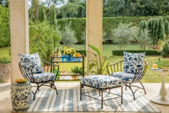 Fish-Motif Garden Stool, Orange/Multi -Outdoor Home Shop Product 444702160066 Image 2