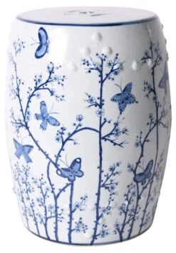 Butterfly Garden Stool