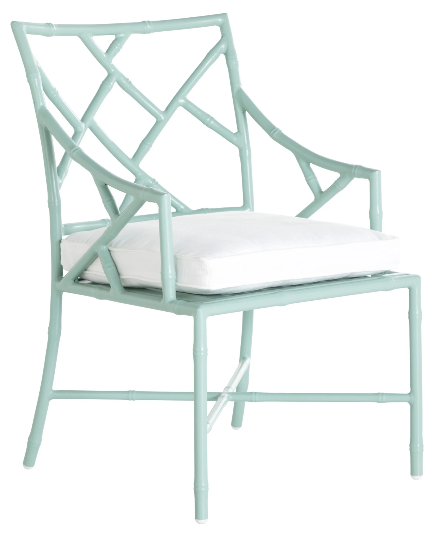 Kit 7-Pc Celadon Dining Set, White 6 Kit 7-Pc Celadon Dining Set, White - Image 4