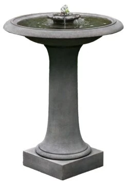 Camellia Birdbath