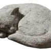 Curled Cat Statue -Outdoor Home Shop Product 615976069618 Image 1
