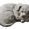 Curled Dog Statue -Outdoor Home Shop Product 615976069717 Image 1
