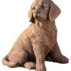 Golden Retriever Puppy Statue -Outdoor Home Shop Product 615976651295 Image 1