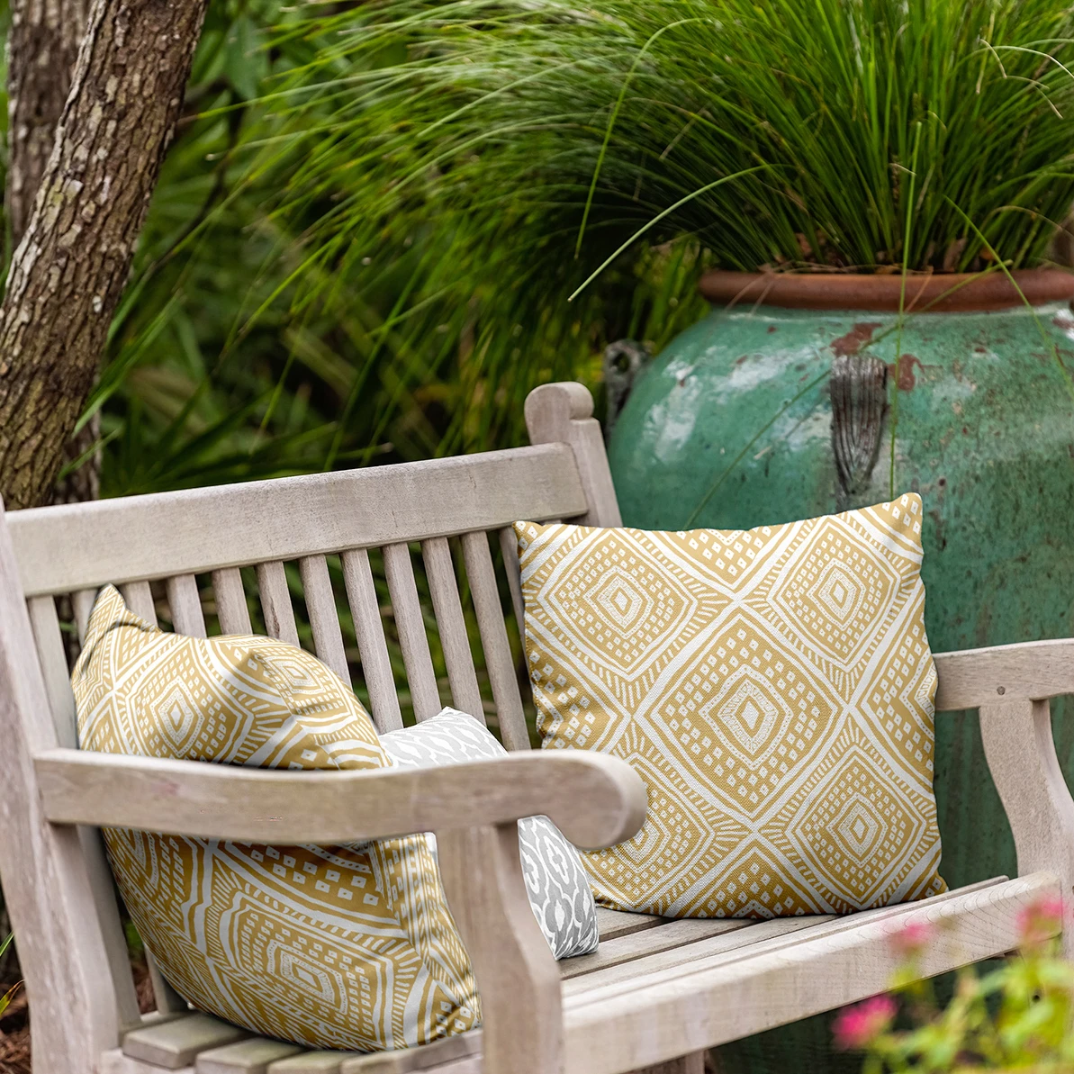 Diamond Eye Outdoor Pillow 6 Diamond Eye Outdoor Pillow - Image 4