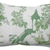 Floral Chinoiserie Pillow 1 Floral Chinoiserie Pillow -Outdoor Home Shop Product 646498410282 Image 1