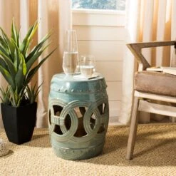Amelia Garden Stool -Outdoor Home Shop Product 683726468226 Image 2