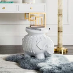 Elephant Garden Stool -Outdoor Home Shop Product 683726468233 Image 4