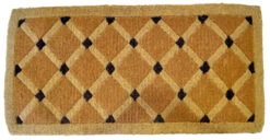 Colored Cross Board Doormat