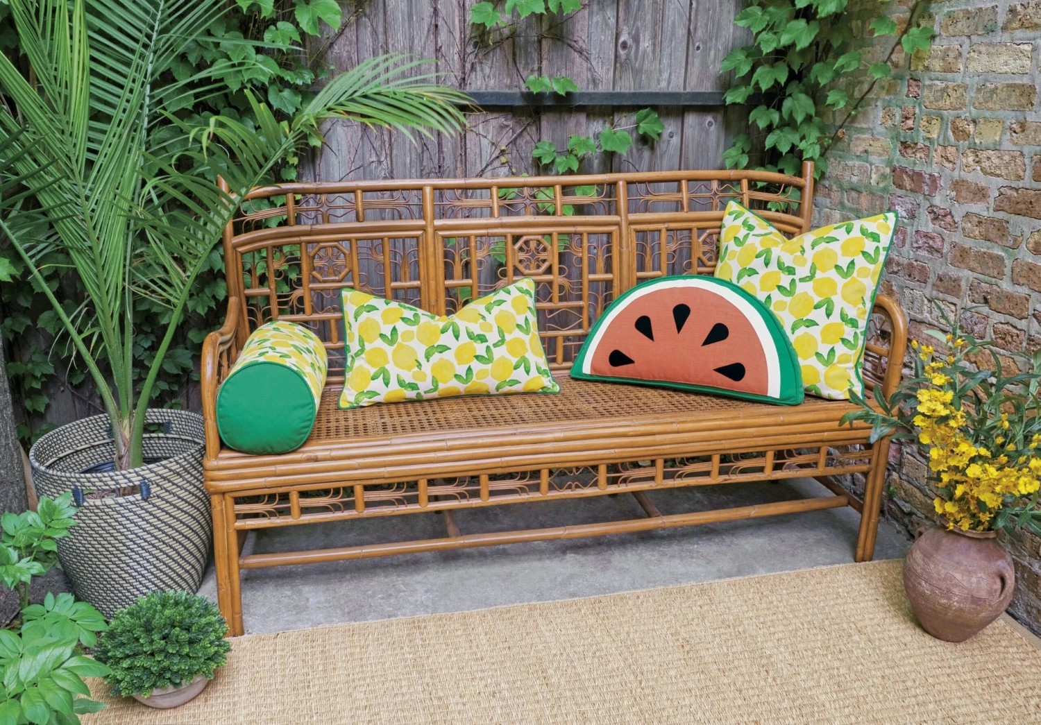 Island Watermelon Outdoor Pillow 7 Island Watermelon Outdoor Pillow - Image 5