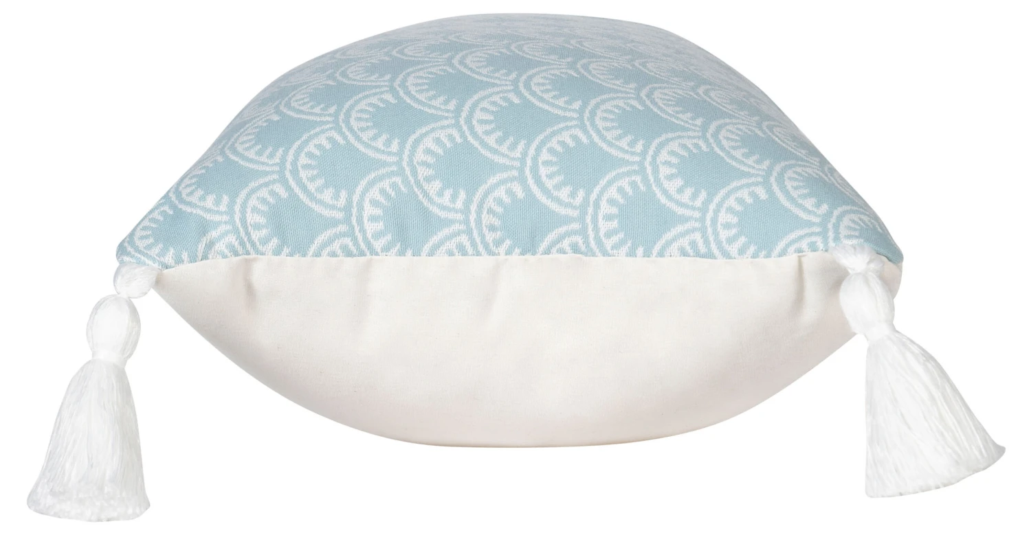 Scallop Outdoor Lumbar Pillow 4 Scallop Outdoor Lumbar Pillow - Image 2