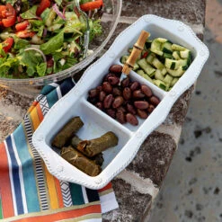 Berry & Thread 3-Section Server 9 Berry & Thread 3-Section Server -Outdoor Home Shop Product 810882039292 Image 4