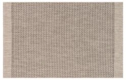 Laural Outdoor Rug, Gray/Black