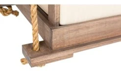 93" Porch Swing, Weathered Brown/ Cream 14 93" Porch Swing, Weathered Brown/ Cream -Outdoor Home Shop Product CDP10010 Image 6