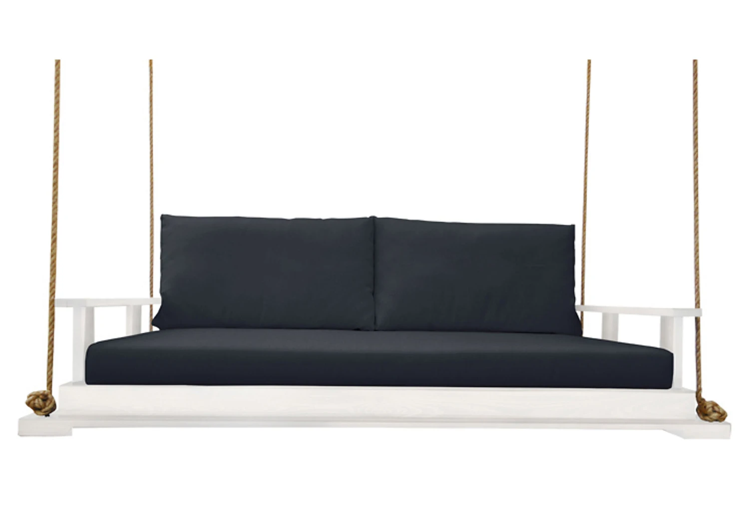 Hampton Bed Swing, White/Black 3 Hampton Bed Swing, White/Black