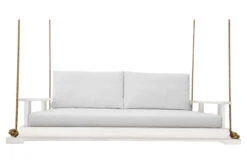 Hampton Bed Swing, White/Black