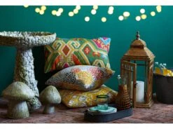 10" Wild Mushroom, White Moss -Outdoor Home Shop Product EIW10001 Image 8