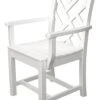 Chippendale Dining Armchair, White -Outdoor Home Shop Product FKH10026 Image 1