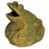 22" Garden Croaking Frog, Moss -Outdoor Home Shop Product HQV10007 Image 1