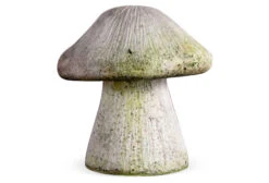 Outdoor Home Shop 31 10" Wild Mushroom, White Moss