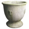 20" French Anduze Planter, White Moss -Outdoor Home Shop Product HQV10079 Image 1