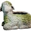 15" Lamb Planter, White Moss 2 15" Lamb Planter, White Moss -Outdoor Home Shop Product HQV10132 Image 1