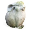 8" Rabbit Friend Statue, White -Outdoor Home Shop Product HQV10149 Image 1