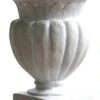 20" Stadium Urn, Cathedral White -Outdoor Home Shop Product HQV10187 Image 1
