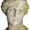 14" Venus Head Planter, White Moss 1 14" Venus Head Planter, White Moss -Outdoor Home Shop Product HQV10239 Image 1