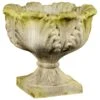 19" Acanthus Planter, White Moss -Outdoor Home Shop Product HQV10286 Image 1