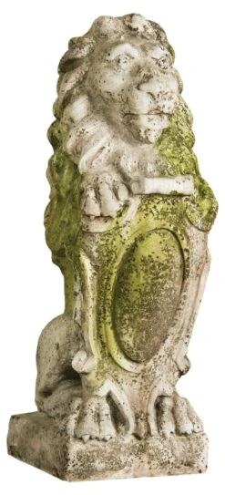 28" Lion De France W/ Shield