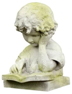 13" Pen Pal, White Moss