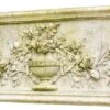 34" Relief Rose Urn, White Moss 2 34" Relief Rose Urn, White Moss -Outdoor Home Shop Product HQV10328 Image 1