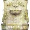 29" Scroll Fountain, White Moss -Outdoor Home Shop Product HQV10373 Image 1