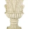 30" Acanthus-Leaf Urn, Cathedral White -Outdoor Home Shop Product HQV10414 Image 1