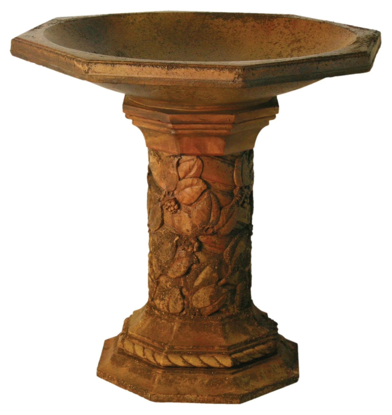21" Turner Birdbath, Sandstone 3 21" Turner Birdbath, Sandstone