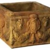 15" English Square Pot, Sandstone 1 15" English Square Pot, Sandstone -Outdoor Home Shop Product HQV10556 Image 1