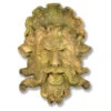 15" Neptune Trevi Mask, Verde -Outdoor Home Shop Product HQV10566 Image 1