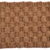 1'6"x2'6" Admiral Outdoor Mat, Brown -Outdoor Home Shop Product IMD10062 Image 1