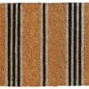 Stripes Outdoor Mat, Brown/Black -Outdoor Home Shop Product IMD10063 Image 1
