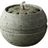 11" Rosette Fountain, Alpine Stone -Outdoor Home Shop Product KYK10007 Image 1