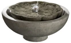 16" Flores Fountain, Alpine Stone
