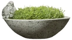 13" Aurielle Planter, Alpine Stone