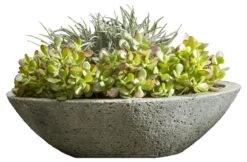 17" Celine Planter, Alpine Stone