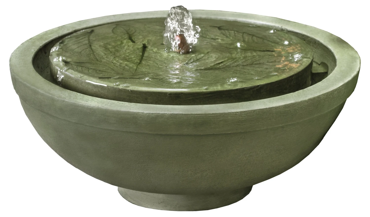 16" Hydrangea Garden Terrace Fountain 3 16" Hydrangea Garden Terrace Fountain