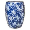 Hexagonal Butterfly Garden Stool, Blue -Outdoor Home Shop Product LOA10375 Image 1