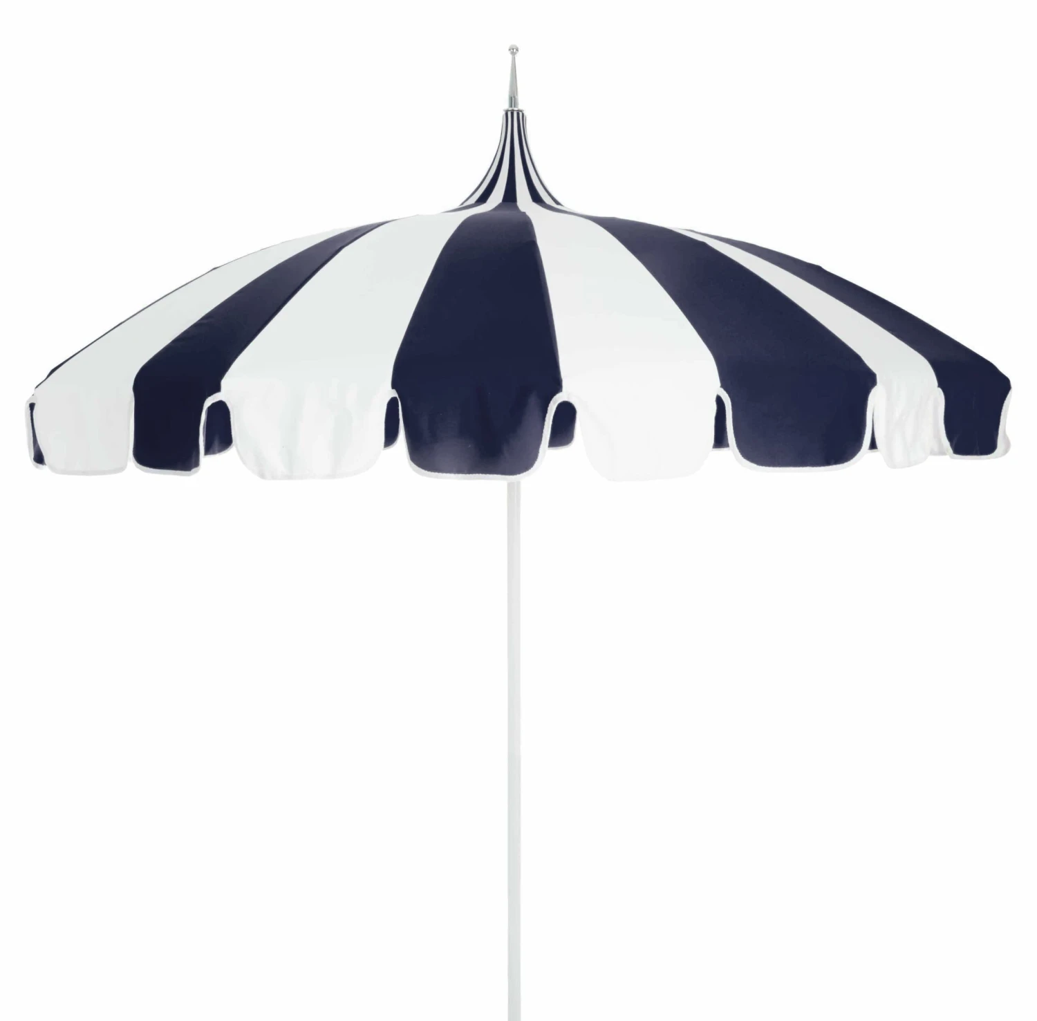 Pagoda Patio Umbrella, Aruba/White 3 Pagoda Patio Umbrella, Aruba/White