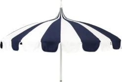 Pagoda Patio Umbrella, Aruba/White 10 Pagoda Patio Umbrella, Aruba/White -Outdoor Home Shop Product QRB10157 Image 3