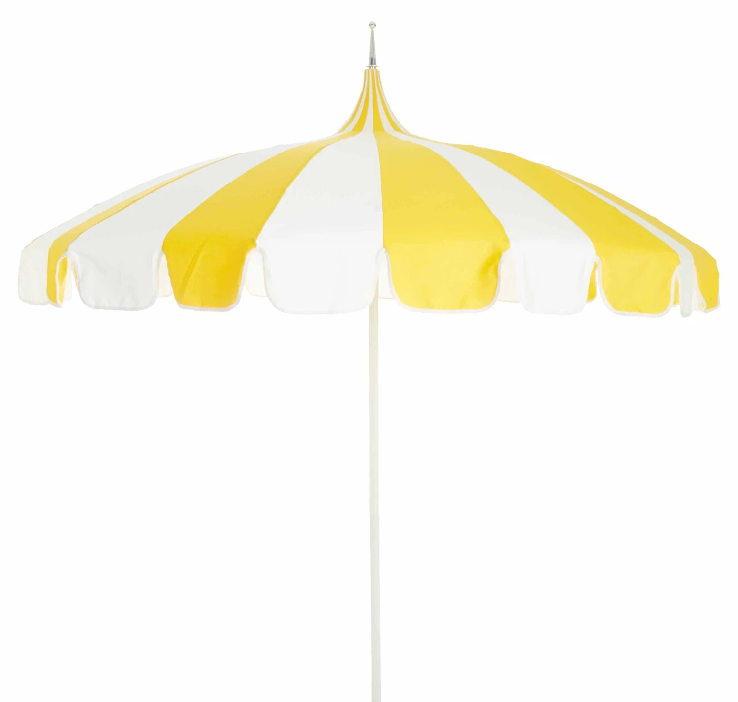 Pagoda Patio Umbrella, Aruba/White 3 Pagoda Patio Umbrella, Aruba/White