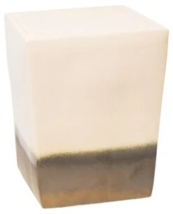 Tacitus Square Cube Stool, Turquoise