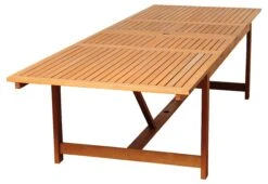 Beth 11-Pc Extendable Dining Set 7 Beth 11-Pc Extendable Dining Set -Outdoor Home Shop Product YYI10164 Image 2